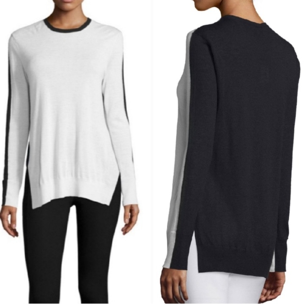 Rag & Bone Verity Two-Tone Cashmere Sweater